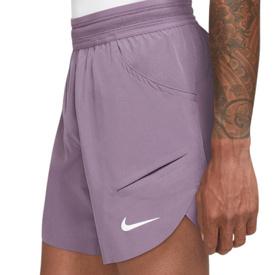 Nike Rafael Nadal Men Dri-Fit ADV 7" Tennis Shorts - Purple