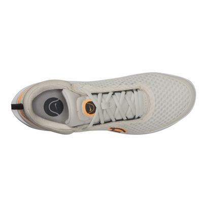 Nike Court Zoom Pro Men Hard Court ennis Shoes - Light Bone/Peach Creame - DK Smoke Grey