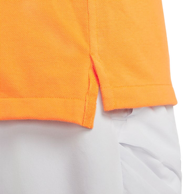 Nike Polo Rafa Men Slim-Fit Polo - Vivid Orange/White/Baltic Blue