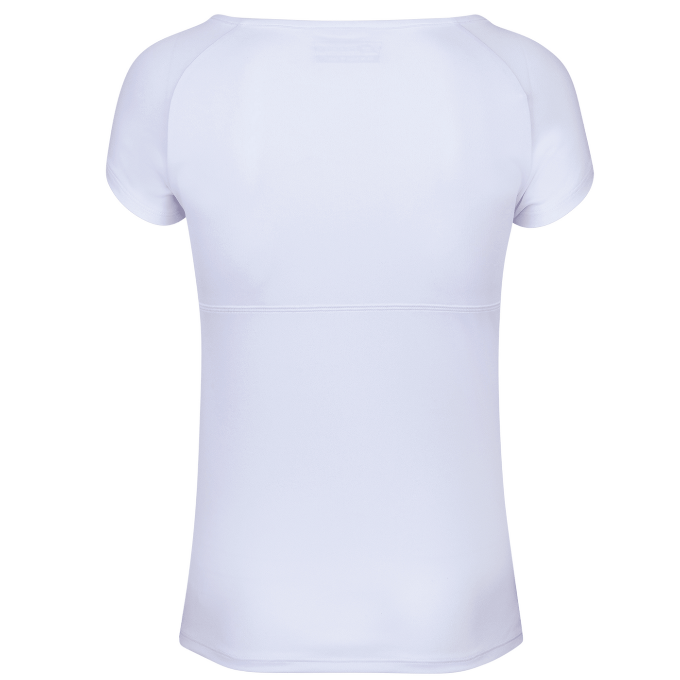 Babolat Play Cap Sleeve Girls Top 1000 - White/White