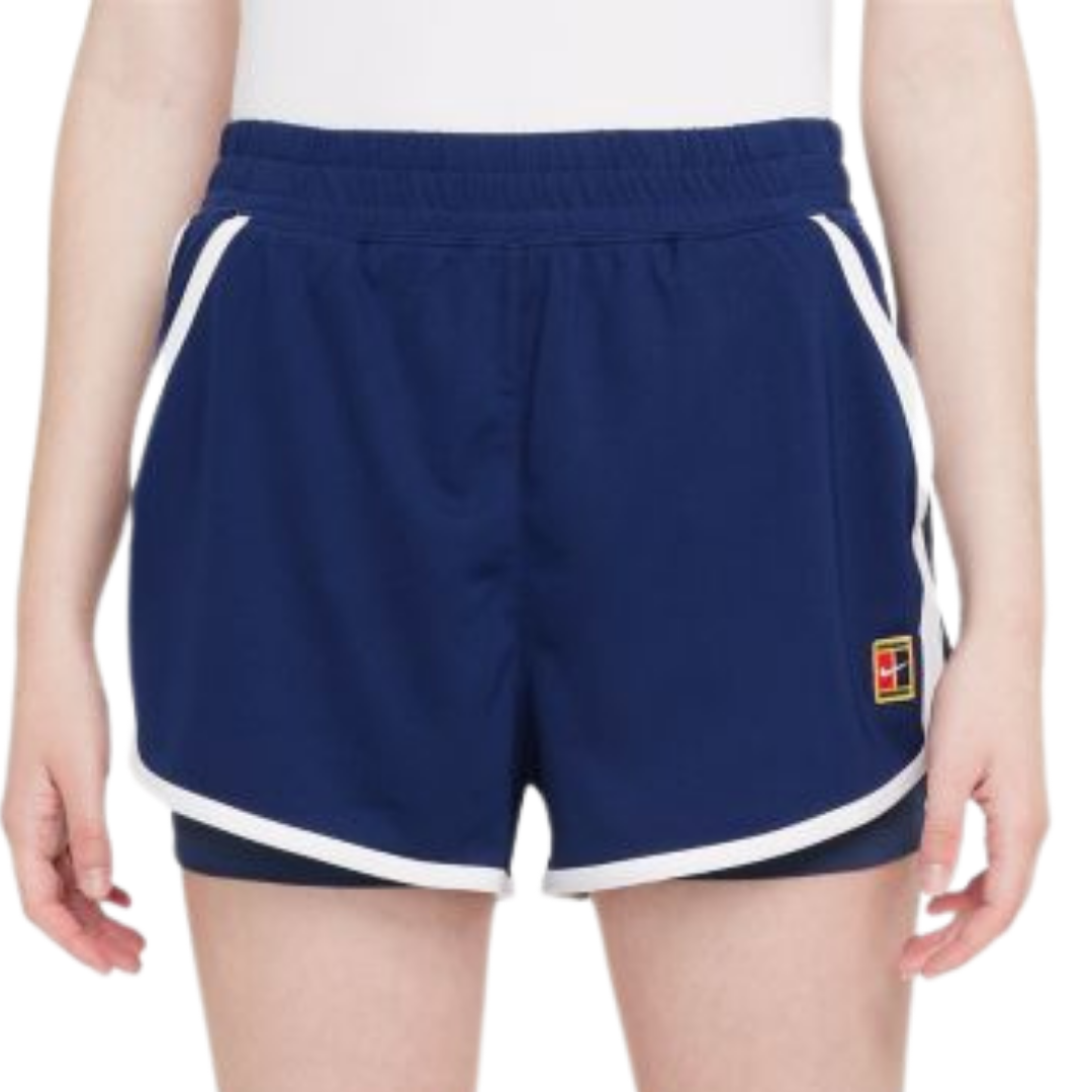 Nike Court Dri-FIT Slam Women's Tennis Short - Binary Blue/White