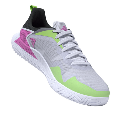 Adidas Performance Defiant Speed Men Tennis Shoes - Crystal White/Silver Metallic/Carbon