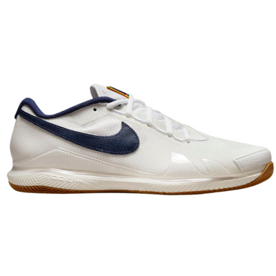 Nike Court Air Zoom Vapor Pro Men's Hard Court Tennis Shoe - Summit White/Binary Blue - White Sail