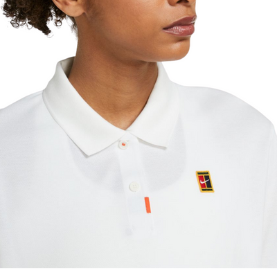 Nike Polo Women's T-Shirt - White/Brilliant Orange