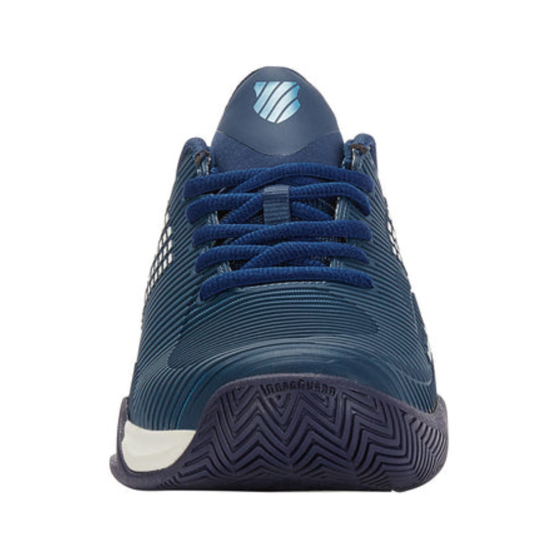 K Swiss Hyper Court Supreme Men Tennis Shoes - Blue Opal /Blanc De Blanc/Lollipop