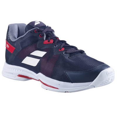 Babolat SFX All Court Men Tennis Shoes - Black/Poppy Red