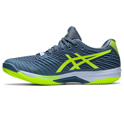 Asics Solution Speed FF 2 Clay - Steel Blue/Hazard Green