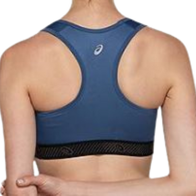 Asics Logo Sports Bra - Magnetic Blue