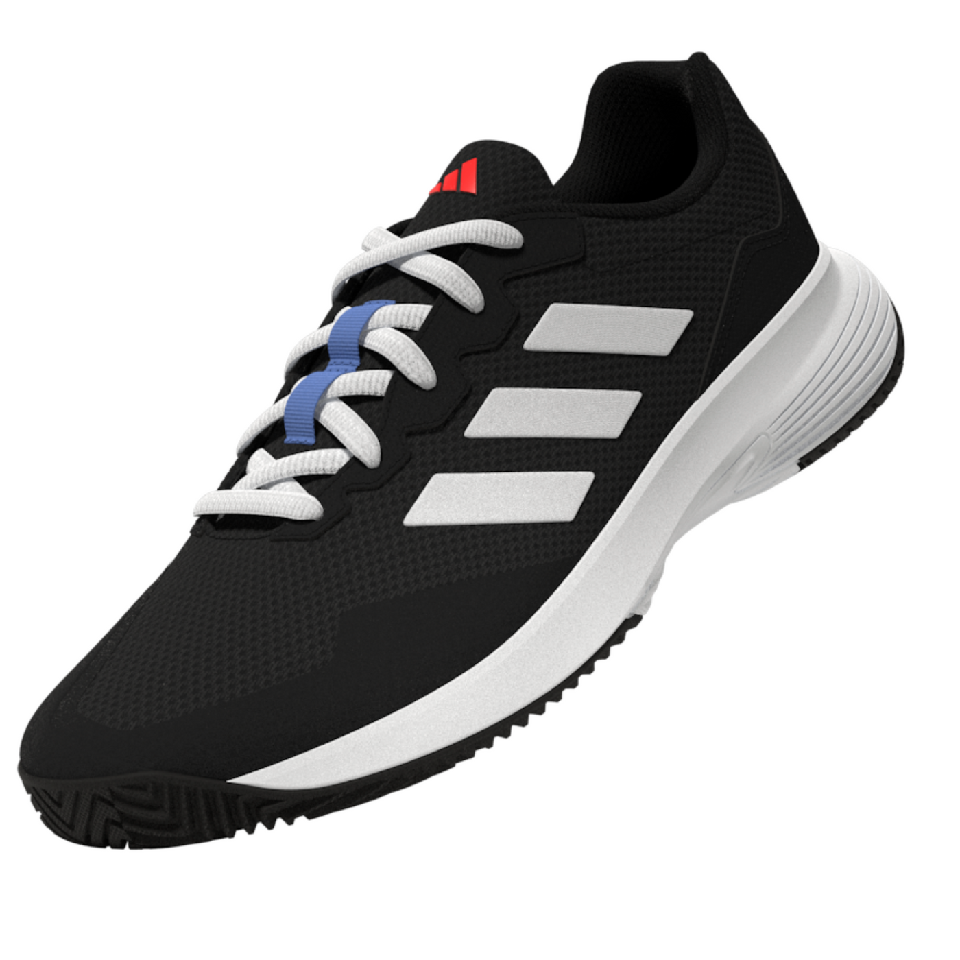 Adidas Performance Gamecourt 2.0 Men Tennis Shos - Core Black/FTWWHT/SOLRED
