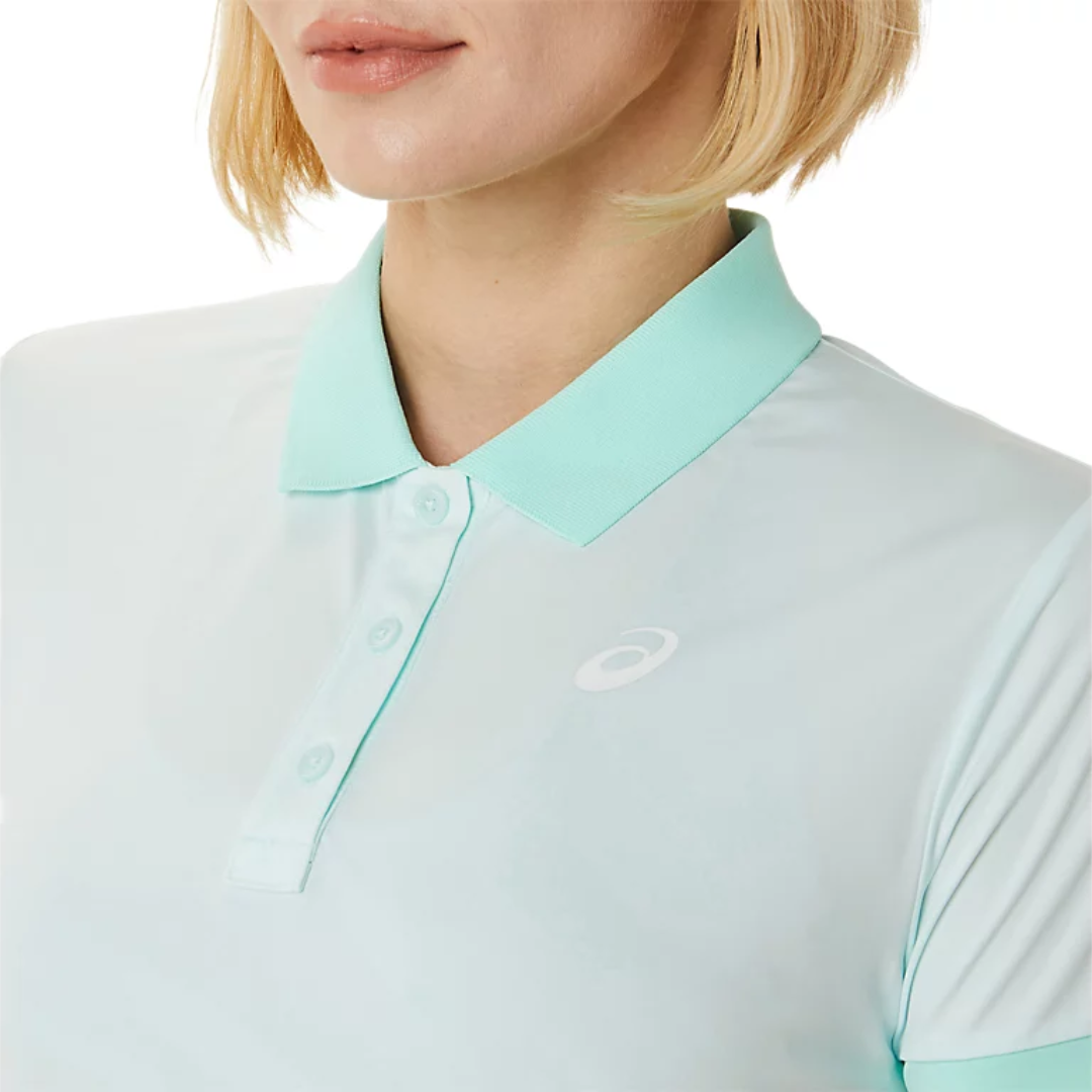 Asics Women Court Polo-Shirt - Soothing Sea