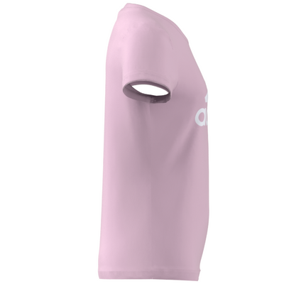 Adidas Girls Tennis  Shirt  BL T  - Clear Pink/ White