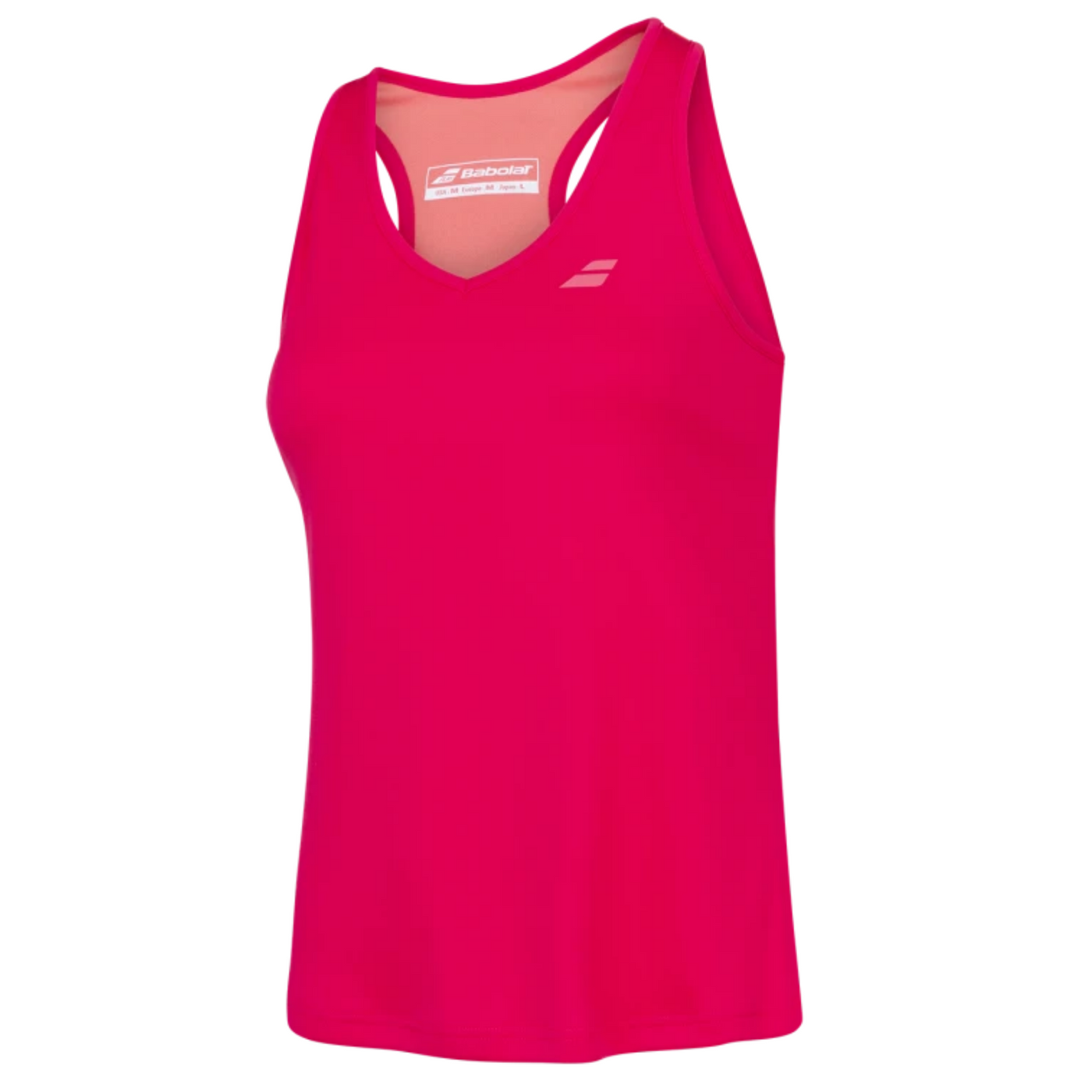 Babolat Play Tank Girls Top - Red Rose