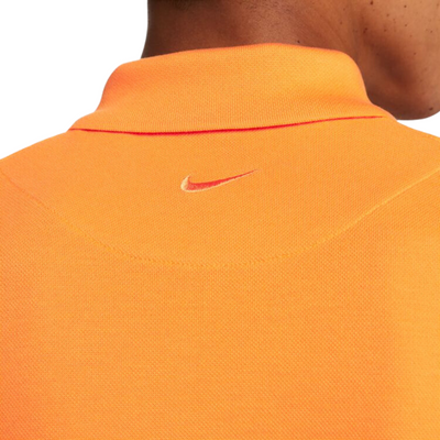 Nike Polo Rafa Men Slim-Fit Polo - Vivid Orange/White/Baltic Blue