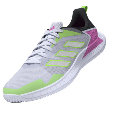 Adidas Performance Defiant Speed Men Tennis Shoes - Crystal White/Silver Metallic/Carbon