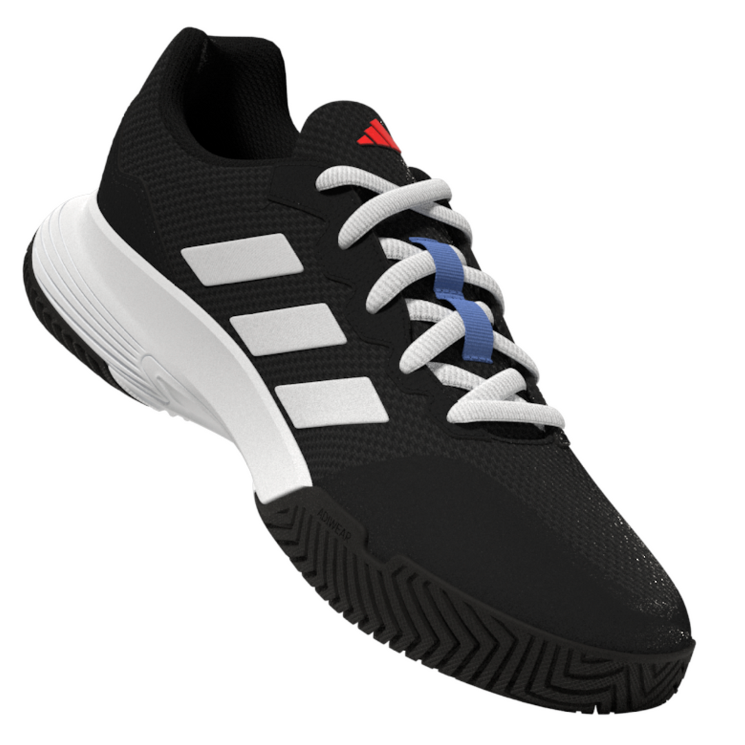 Adidas Performance Game Court 2.0 Men Tennis Shoes Core Black Ftw Wh TennisGear