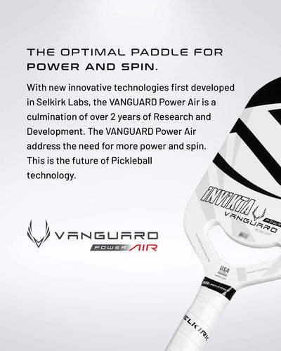 Selkirk Vanguard Power Air Invikta Pickleball Paddle