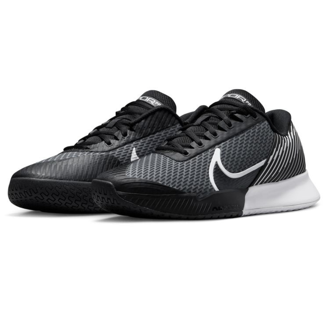 Nike Court Air Zoom Vapor Pro 2 Men's Hard Court Tennis Shoes - Black/White