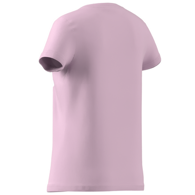 Adidas Girls Tennis  Shirt  BL T  - Clear Pink/ White