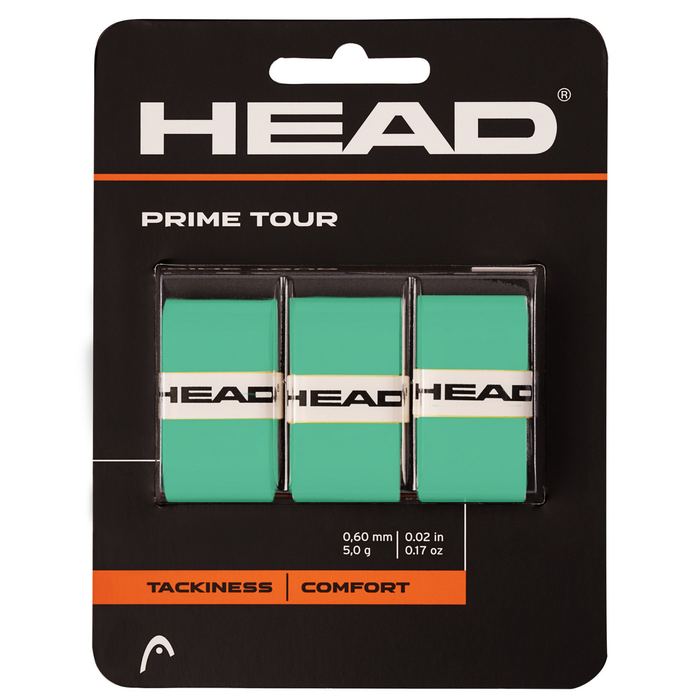 Head Prime TOUR Overgrip - Pack of 3 pcs (Mint)