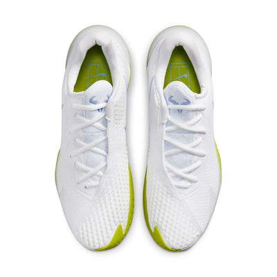 Nike Court Zoom Vapor Cage 4 Rafa Men Hard Court Tennis Shoes -  White/Cobalt Bliss-Bright Cactus