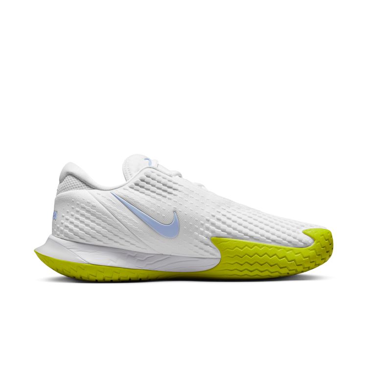 Nike Court Zoom Vapor Cage 4 Rafa Men Hard Court Tennis Shoes -  White/Cobalt Bliss-Bright Cactus