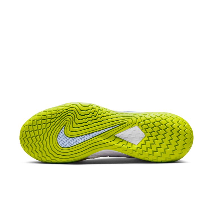 Nike Court Zoom Vapor Cage 4 Rafa Men Hard Court Tennis Shoes -  White/Cobalt Bliss-Bright Cactus