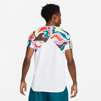 Nike Court Dri-FIT White/White Slam Men Tennis Top
