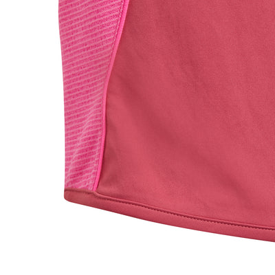 Adidas Girls Pop Up Tank - Wild Pink/Screaming Pink