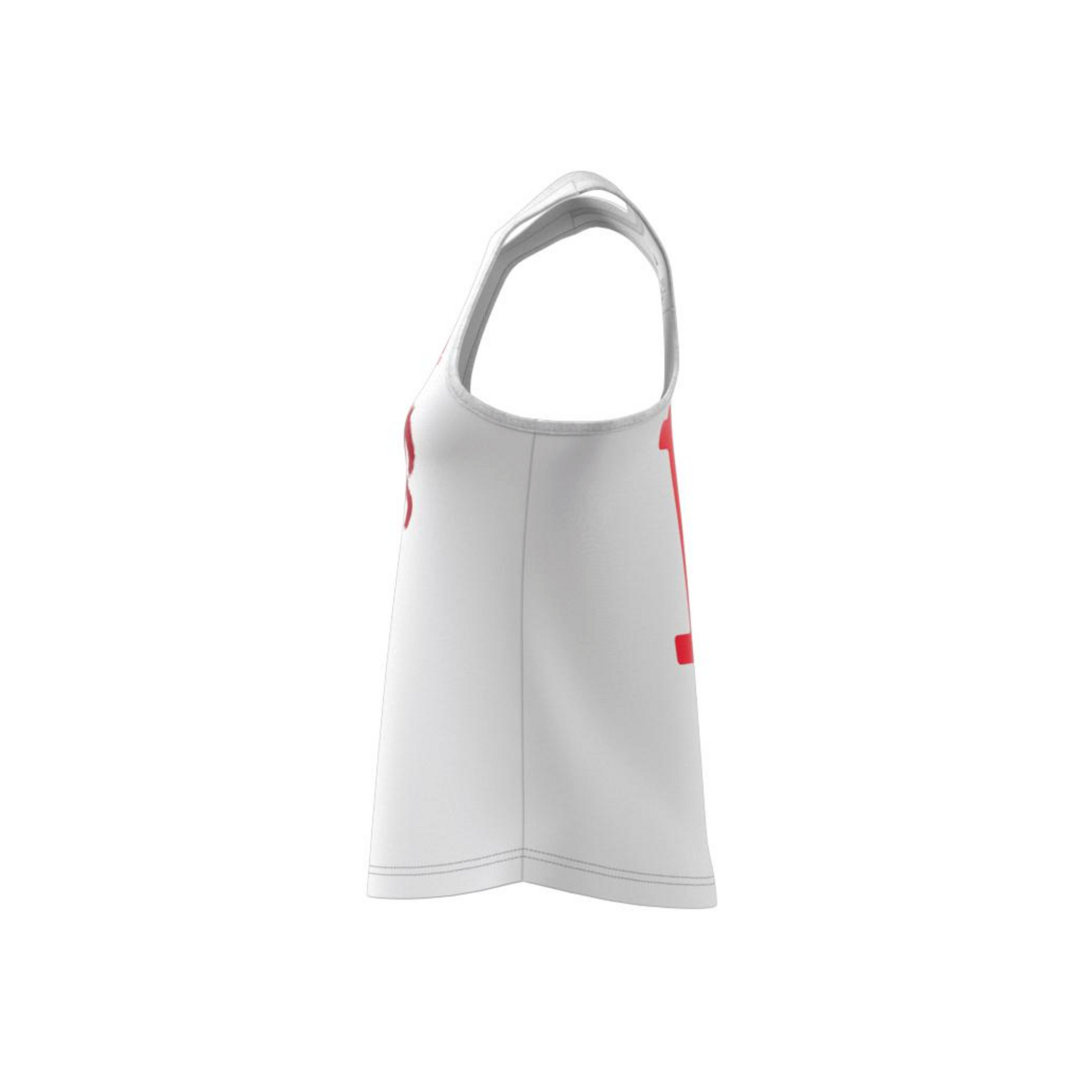 Adidas Womens Graphic Tank - White