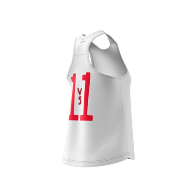 Adidas Womens Graphic Tank - White