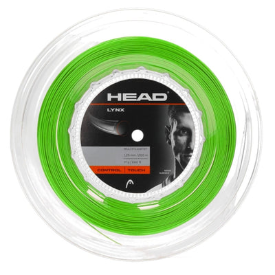 Head Lynx Tour 17g Gauge Reel Tennis String - Green