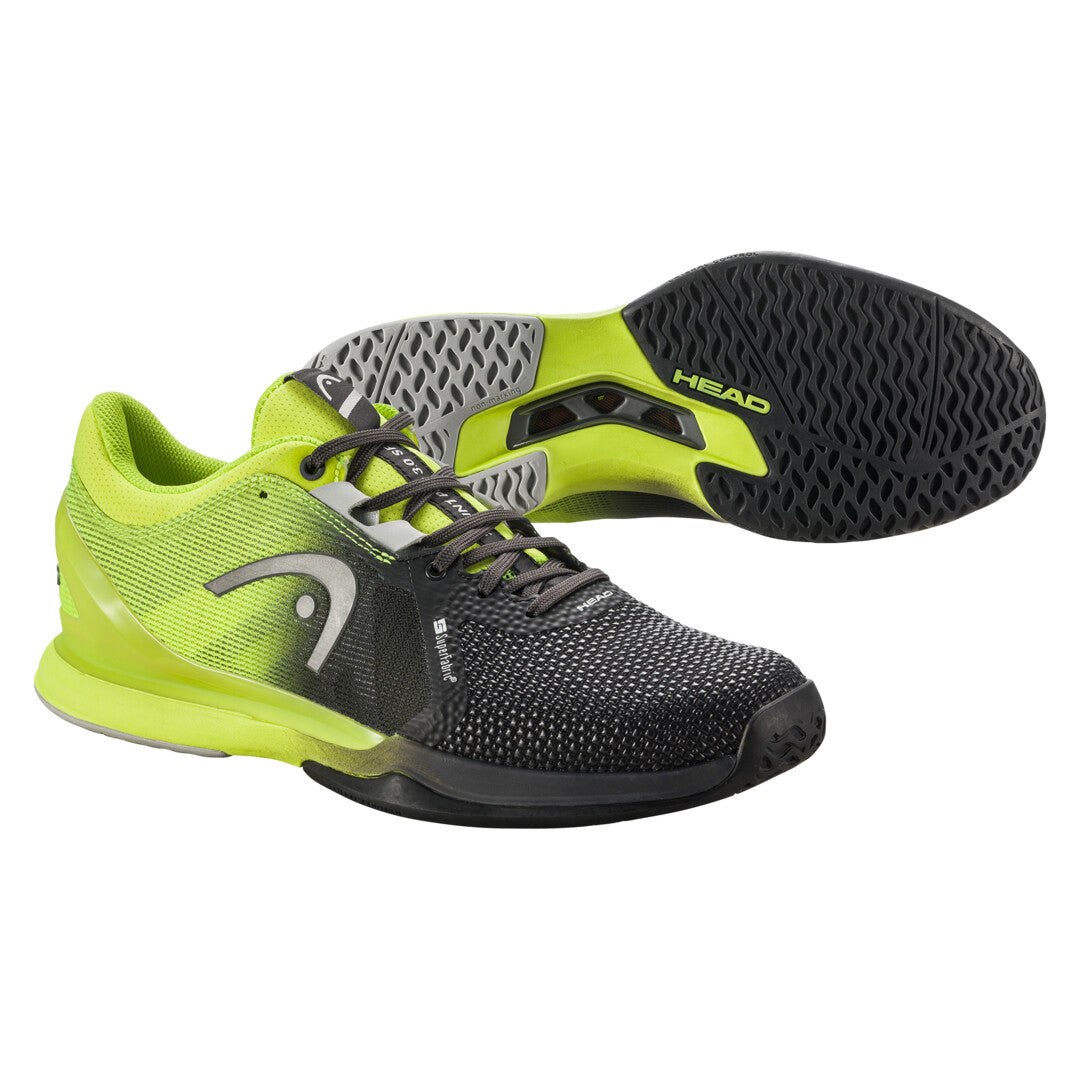 Head Sprint Pro 3.0 SF Tennis Shoes - Black/Lime
