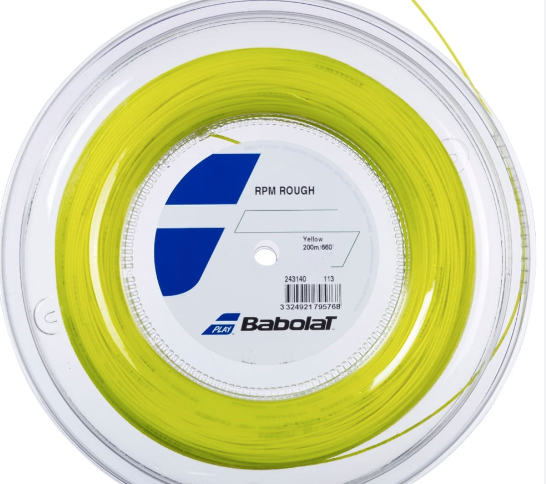 Babolat RPM Blast Rough 1.30 200m String Reel - Yellow
