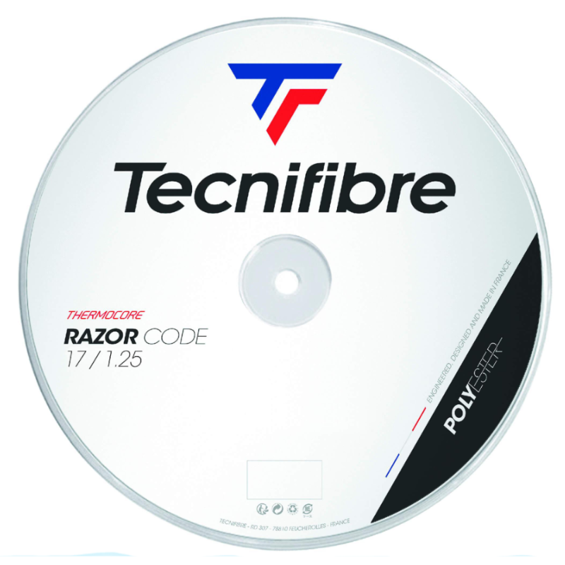 Tecnifibre Razor Code 120 200m Reel - White