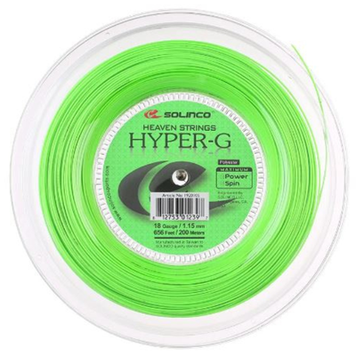 Solinco Hyper-G 115/18 String Reel - 200m - Green