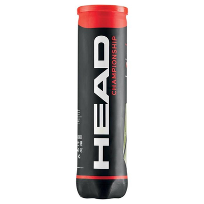 Head Championship Tennis Balls 4 Ball Can
