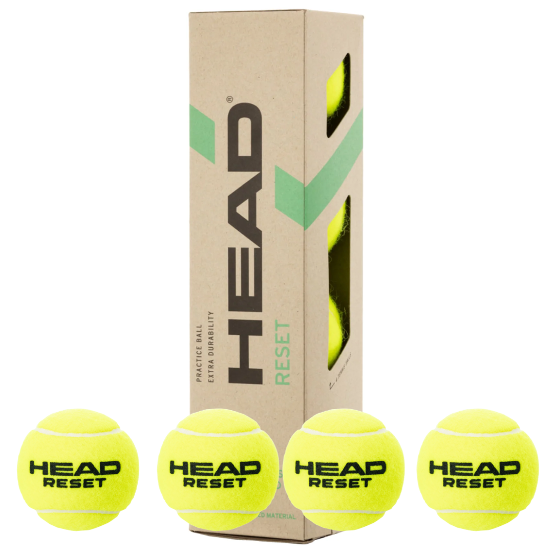 Head Reset Tennis Balls 4 Ball Can