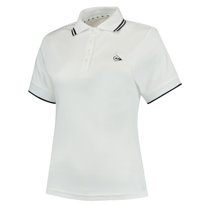 Dunlop Club Ladies Polo - White