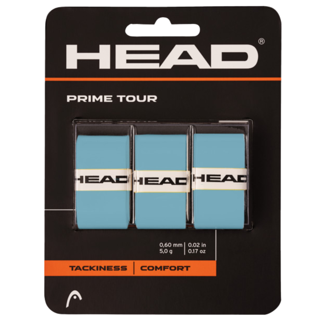 Head Prime TOUR Overgrip - Pack of 3 pcs (Blue)