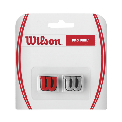 Wilson Pro Feel Dampener  - Red/Silver
