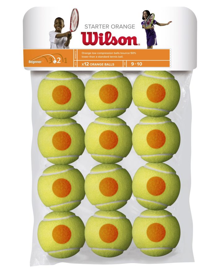 Wilson Starter Orange 12 Pack