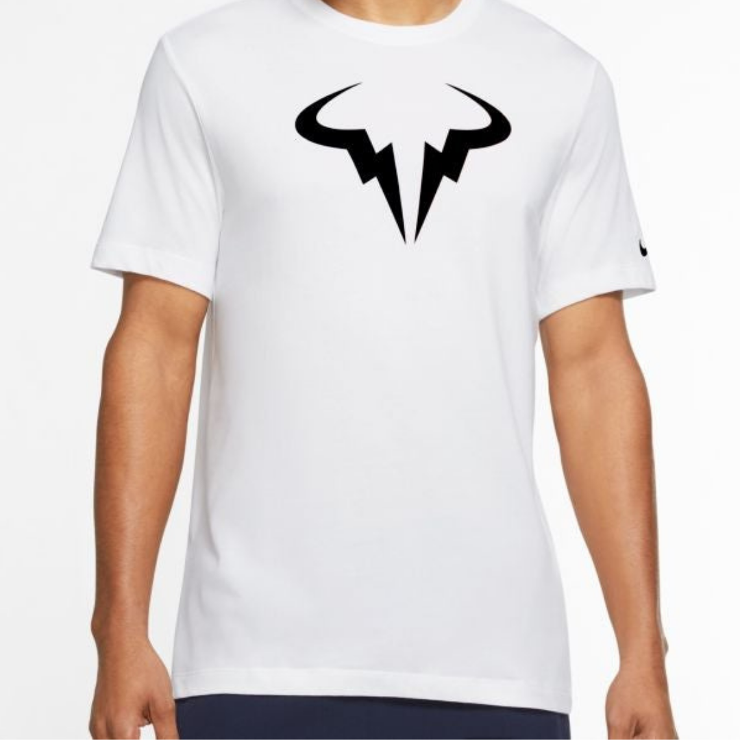 Nike Court Dri-fit Rafa Tee - White/Black
