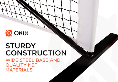 Onix 2 in 1 Portable Pickleball Net