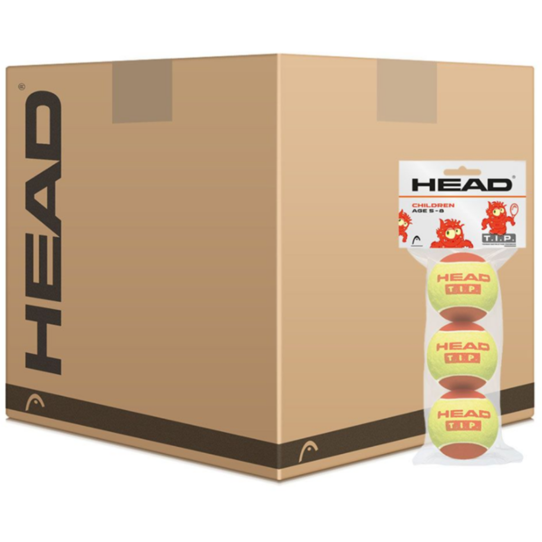 Head TIP Red 3 Ball Carton - 48 Balls